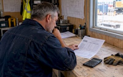 One Page Flash Report for Trade Contractors With 25% Cash Trigger